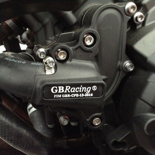 GB Racing Water Pump Cover for Yamaha FZ 09/MT 09 '14-17/XSR 900 '15-17 GB Racing Water Pump Cover for Yamaha FZ 09/MT 09 '14-17/XSR 900 '15-17